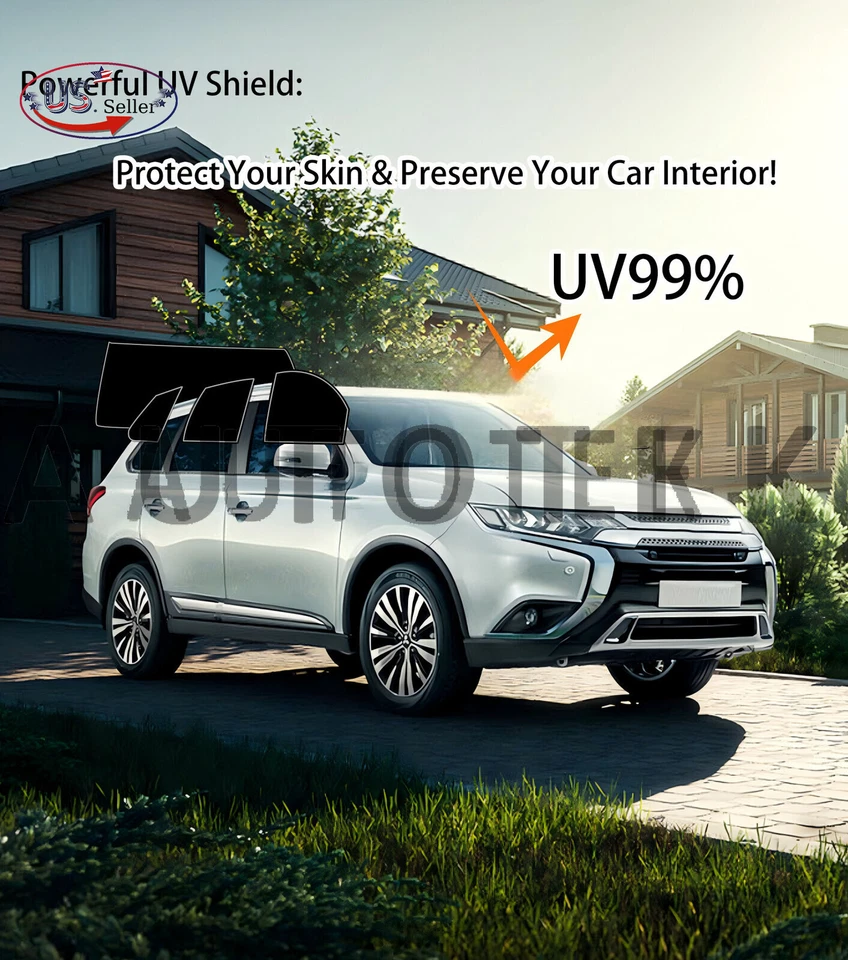 PreCut All Sides + Rear Window Film Any Tint Shade % For All BMW 3 series Glass - Image 4 of 4