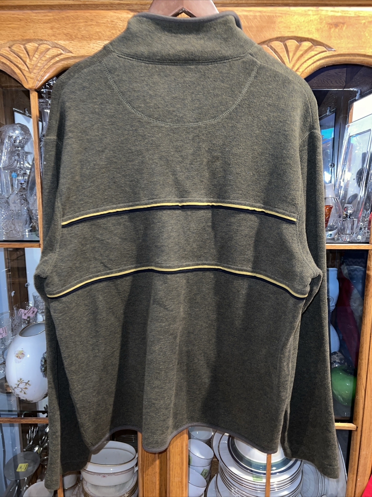 Pendleton Mens 1/4 Zip Soft Pullover Sweater Size… - image 7