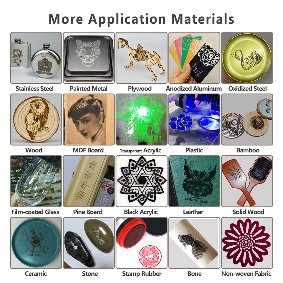 Laser Engraver Cutter Frame for 40/80W CNC Wood Cutting Engraving ...