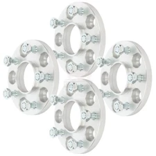 4Pcs 15mm thick 5x4.5/5x114.3 12x1.25 Wheel Spacers For Nissan 240SX 300ZX 370Z