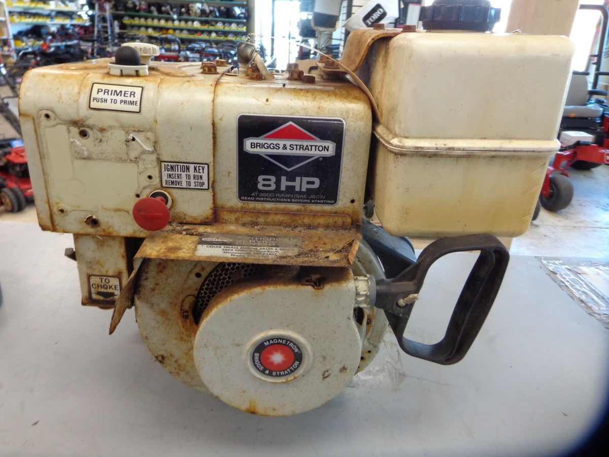 Vintage Briggs Briggs And Stratton Hp Lawn Mower Engine Briggs