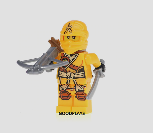 Lego Ninjago Skylor Minifigure yellow 