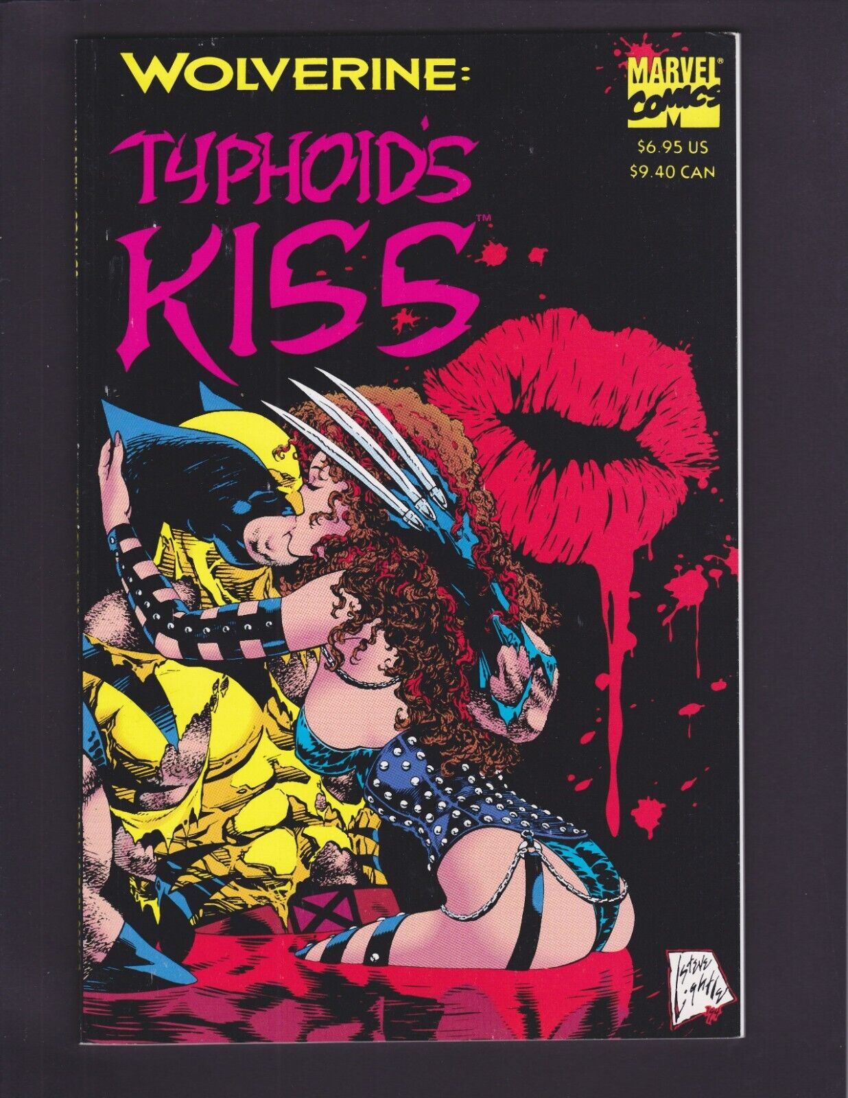 WOLVERINE TYPHOID'S KISS #1 1994 1st Print Marvel Comics Presents #109-116