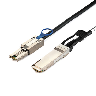 MiniSAS Câble SFF-8088 à 4 SFP SFF-8431 10 Gigabit 1m - Foto 10