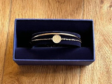 GENUINE SWAROVSKI ROSE GOLD BANGLE & EARRINGS SET BRAND NEW