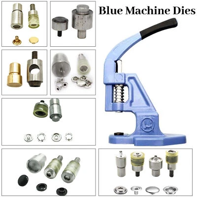 WEDDECOR Matrizen für Schwerlast blau Hand Presse Maschine Stanze Werkzeug Kit Zum Selbermachen Handwerk