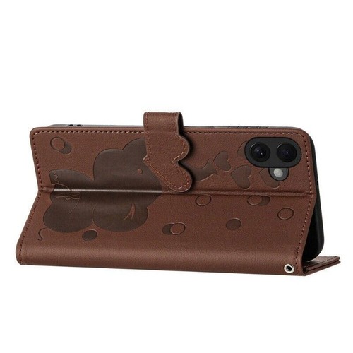 Elephant PU Leather Wallet Phone Case For iPhone 16 15 14 13 12 11 Pro Max 7 8 - Picture 64 of 66