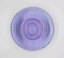 Fire and Light Lavender Recycled Glass Candle Holder