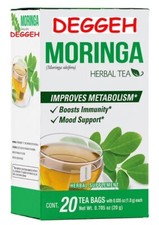 Weight Loss , ORGANIC MORINGA TEA BAGS , HIGH POTENCY 25 Tea Bags
