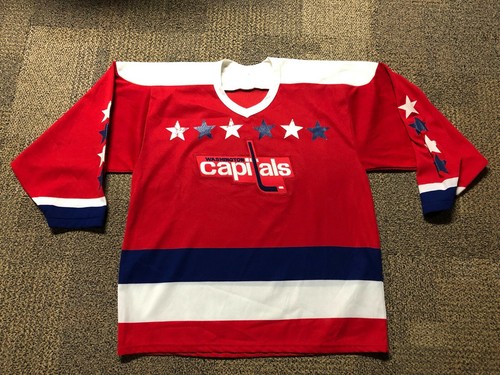 Vintage CCM Red Washington Capitals 