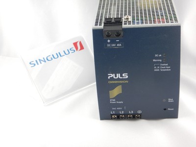 Puls Dimension XT40 Semi Regulated Power supply XT40.241; 24vDC40A Laststromvers
