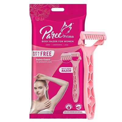 Paree Prima Körperrasierer Für Frauen Und 5 Klingen