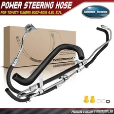 2x Power Steering Pressure & Return & Reservoir Hose Assembly for Toyota Tundra