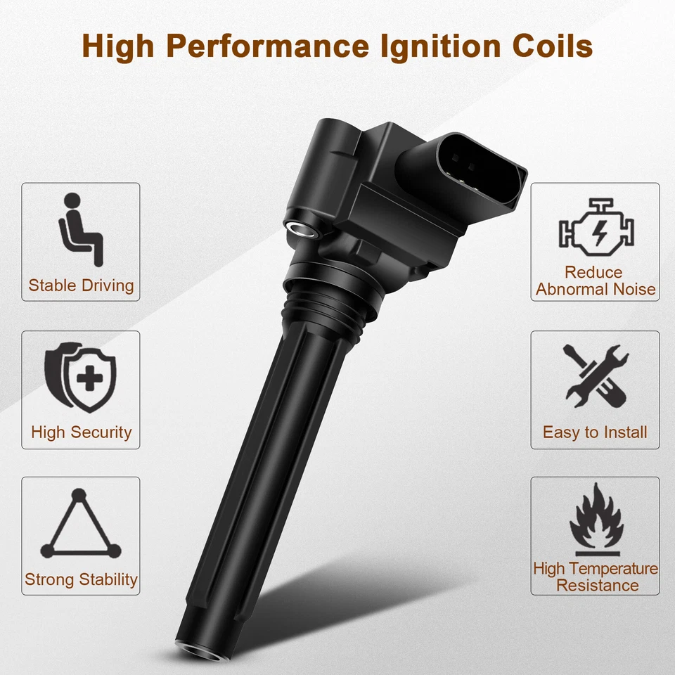 8 Ignition Coils & Spark Plugs Kit For Audi A8 Quattro 2013 2014 2015 2016 4.0L - Image 3 of 4