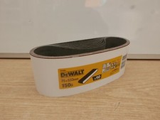 DeWALT DT3305 75mm X 533mm DCW220 SANDING BELTS 150GRIT x 10