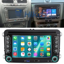 Android 7" Autoradio GPS Navi RDS für 2 DIN VW GOLF 5 6 Passat Touran Tiguan EOS