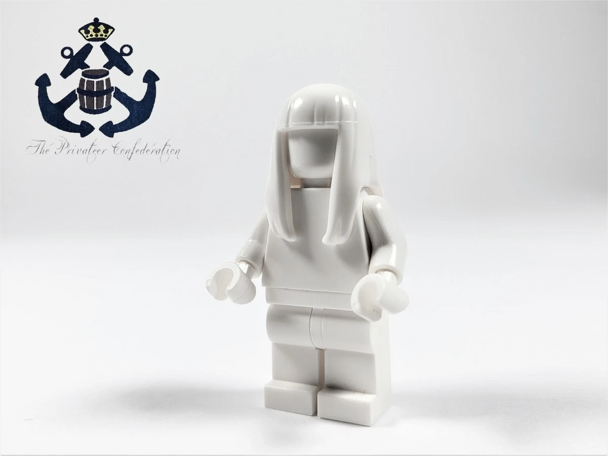 LEGO Ninjago Harumi White Hair Female Long Straight Bangs 75867