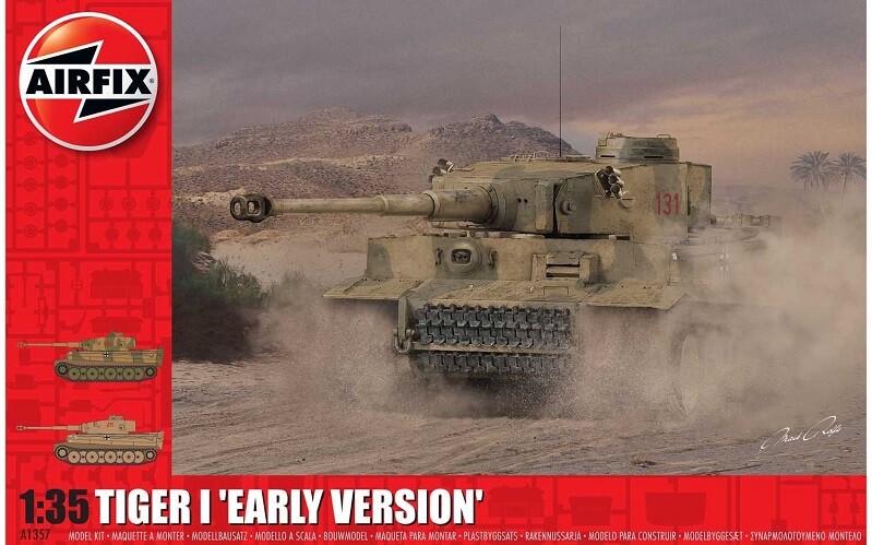 Airfix A1357 - 1/35 Tiger 1 Early Production Version - New
