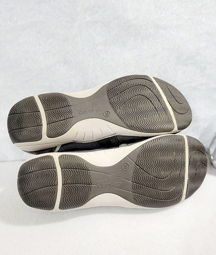 Dansko Halle Womens Gray Flat Slip On Faux Suede Upper Comfort Shoes Size 39 - Picture 7 of 10