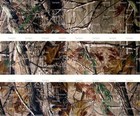 Hunting Woodland Camo ~ Edible 2D Fondant Cake 3 Strip Side Topper ~ D5446 *
