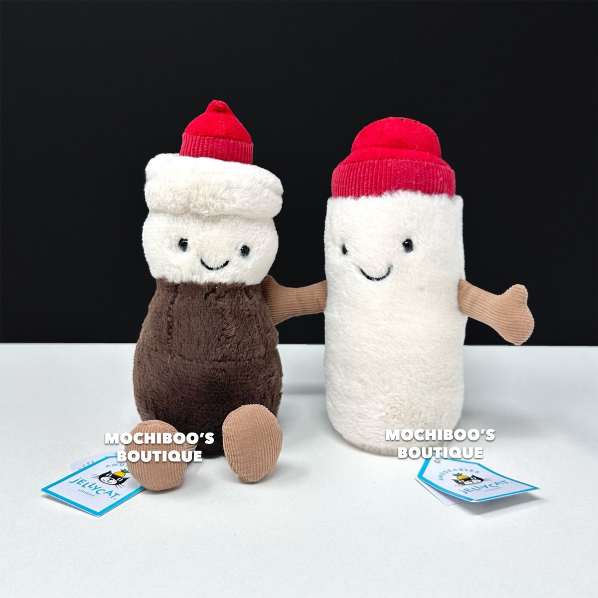 Jellycat VINNY VINEGAR & SALTY STEVE Selfridges Fish & Chips