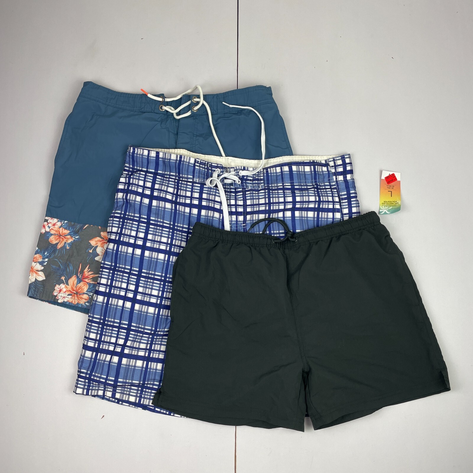 Shorts Bundle Large 36-38 Mens Swim 3 Pairs-image