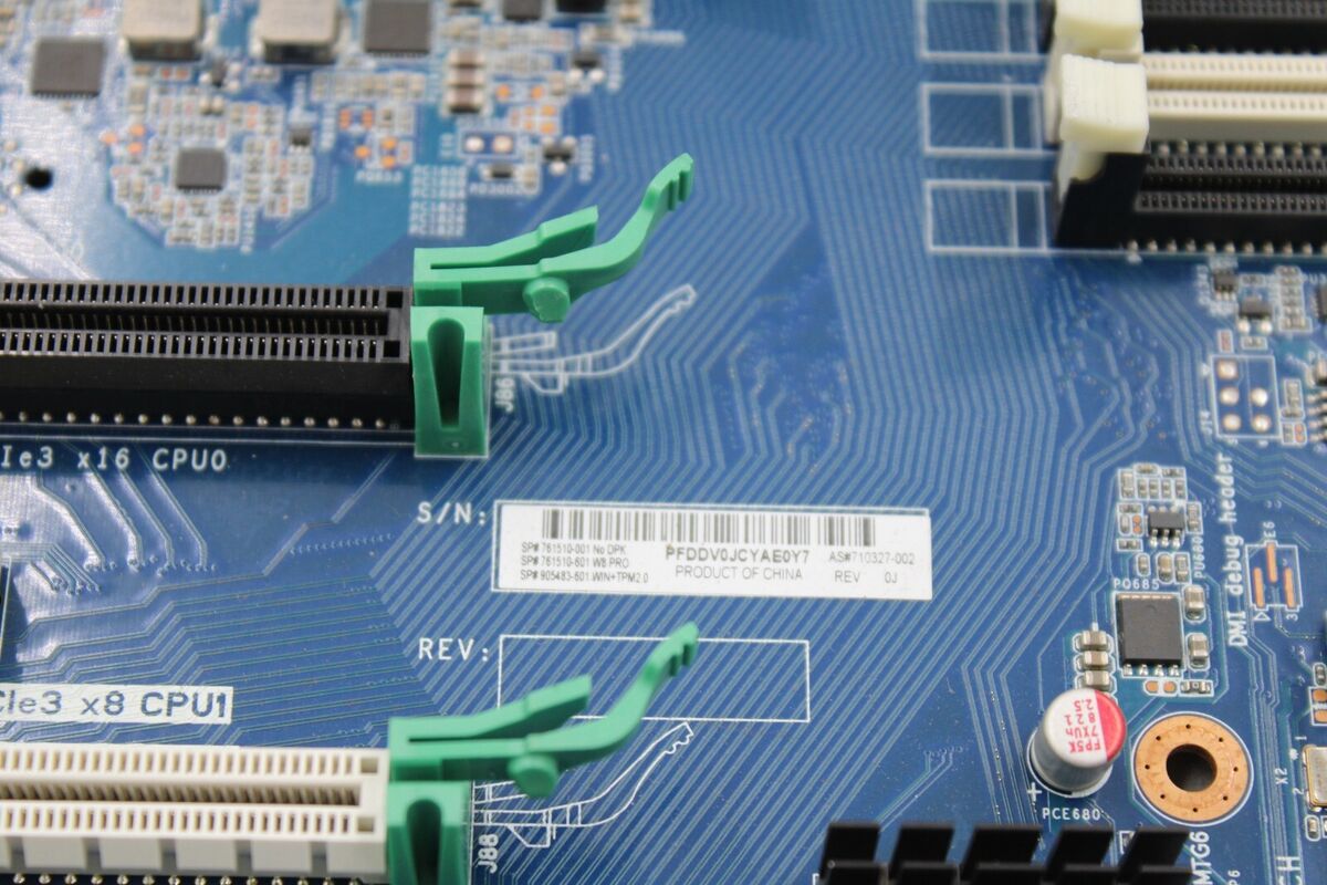 HP Z840 Workstation Motherboard LGA 2011-3 Ddr4 710327-002 HP Z840 Workstation Motherboard LGA 2011-3 Ddr4 710327-002