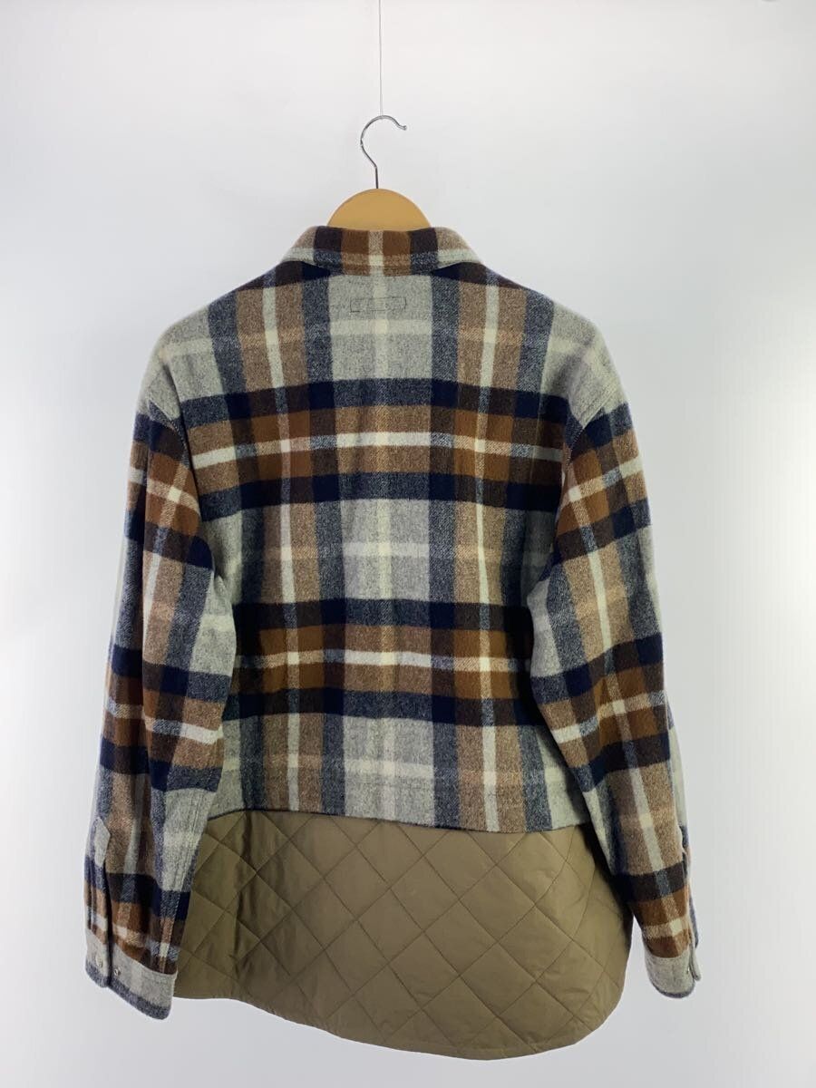 COMME des GARCONS Other Jacket M Wool Gray Brown Check HH COMME des GARCONS Other Jacket M Wool Gray Brown Check HH