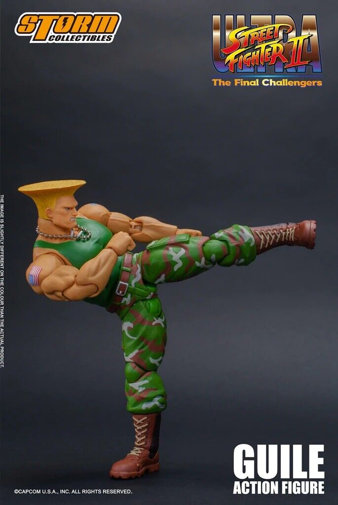 Storm Collectibles Shows Off a Brand New Guile from Street Fighter