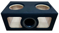 Ported Sub Box Enclosure for 2 10" Skar Audio VVX-10v3 VVX Subs Plexiglass
