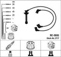 ZüNdleitungssatz NGK 2717 FüR Swift Suzuki AA EA MA 2 1 Gti SF413 AA34 Gxi SA413