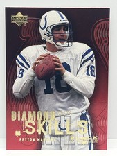 2000 Upper Deck Black Diamond Diamond Skills #DS7 Peyton Manning Colts