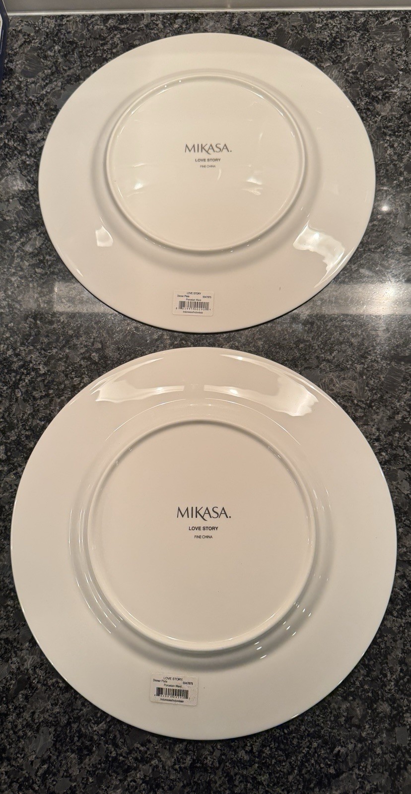 2-Mikasa Love Story 5 Piece Place Settings