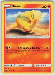 Numel 13/111 Crimson Invasion Common Pokemon TCG
