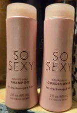 NEW+RARE~Victoria's Secret~SO SEXY  Nourishing Shampoo + Conditioner Set
