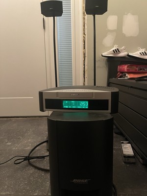 Bose PS3-2-1 Series Powered Speaker System W Subwoofer, Speakers, Cables, Works!