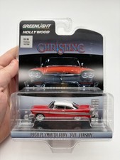 2024 Greenlight Hollywood 1958 PLYMOUTH FURY 1/64 Diecast EVIL CHRISTINE MOVIE