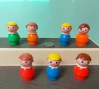 Fisher Price Little People Vintage Figures  Lot of 7