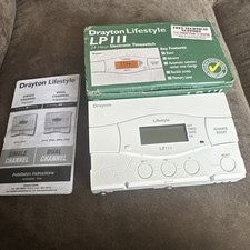 Drayton LP111 Electronic Timeswitch Control ( bottom flap missing) 