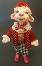 Magical Tricia Lancia Homemade Sheep Fantasy Art Doll