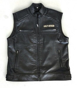Harley Davidson Style Mens Passing Link Biker  Motorcycle Vest - size M 