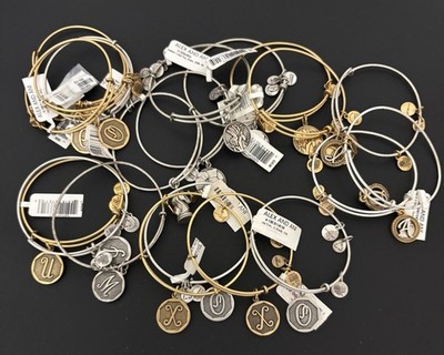 Alex and Ani 20pc  NWT Mixed Lot Gold & Silver Tones Charm Bracelets