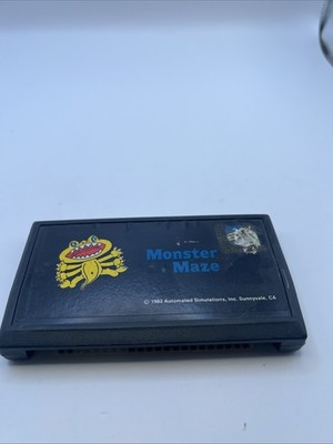 COMMODORE VC-20/VIC-20 -- MONSTER MAZE (EPYX - CARTRIDGE) #CIB