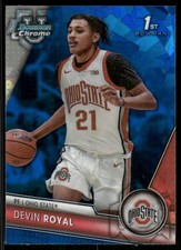 2023-24 Bowman University Chrome Sapphire #63 Devin Royal