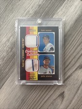 2020 Topps Heritage - Clubhouse Collection Dual Relics Alonso/Seaver /71