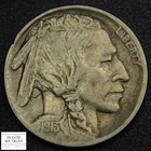 1913 S Type 1 Buffalo Nickel 5C (First Year of Issue, Key Date, San Francisco!)