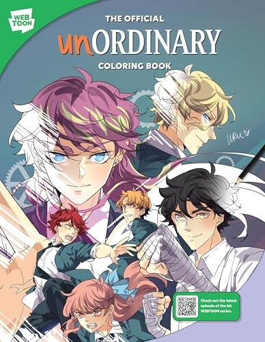 The Official unOrdinary Coloring Book by Uru-chan, WEBTOON ... - - Image 5