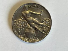 REGNO D'ITALIA 20 CENTESIMI 1921 ANGELO TOP QUALITY (F5)