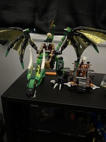 LEGO Ninjago 70593 Lloyd's Elemental Dragon Skybound Set 100% Complete w manuals