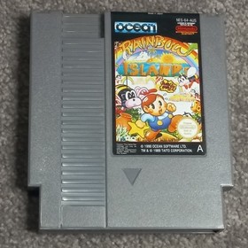 Boxed Nintendo Entertainment NES Rainbow Islands: Bubble Bobble 2. CIB